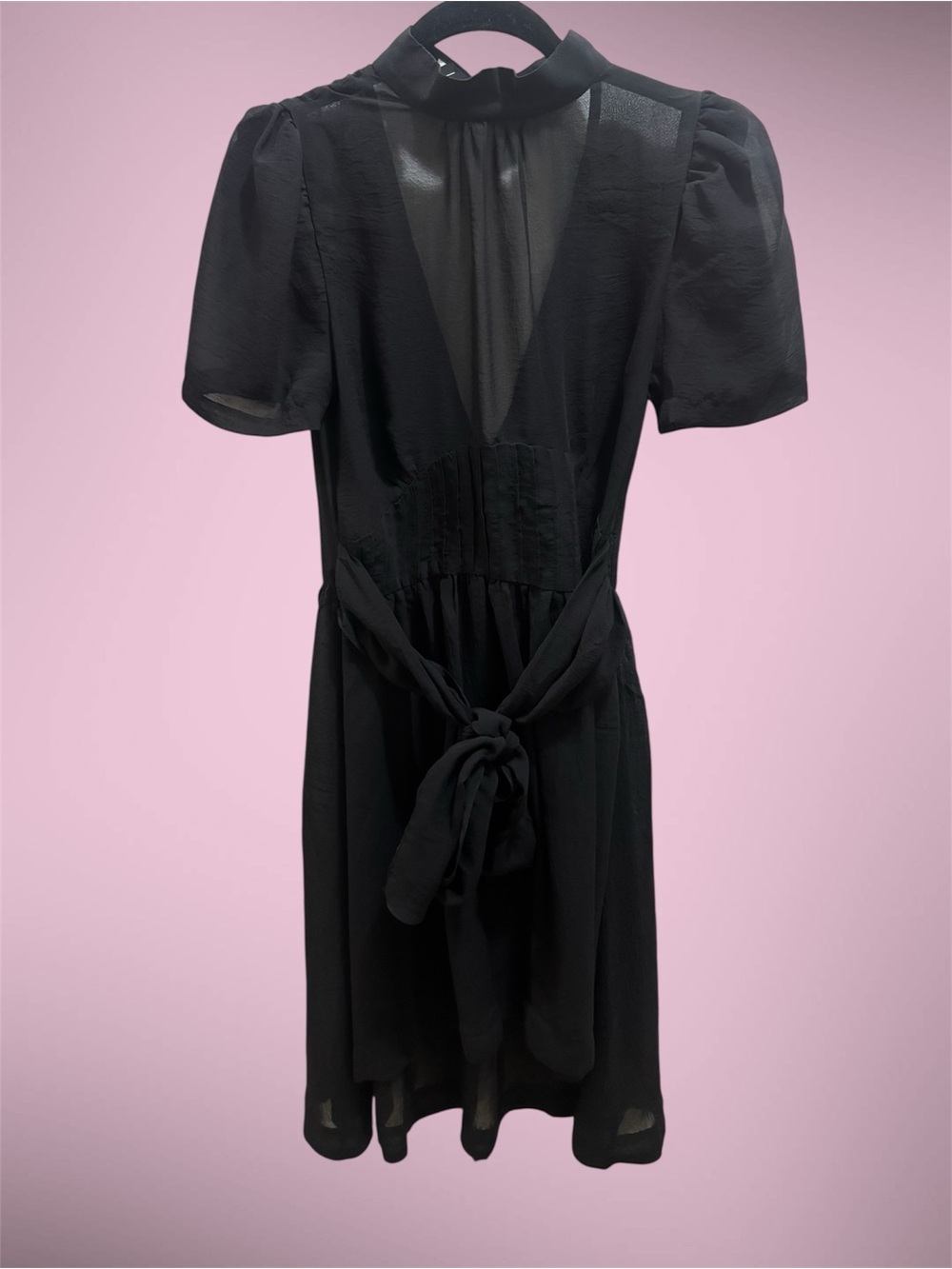 Widow Black Midi Dress